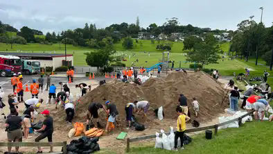 sandbag filling Auckland